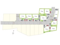 区画図■府中市日新町5　新築一戸建て■