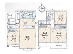 間取り■府中市栄町2　新築一戸建て■