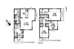 8号棟間取り図■調布市深大寺東町4　新築一戸建て■