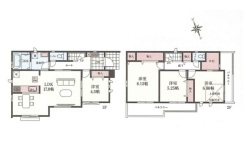 C号棟間取り図■小金井市前原町3　新築一戸建■