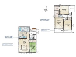 1号棟間取り図■国分寺市高木町2　新築一戸建■