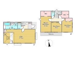間取り■小金井市前原町4　新築一戸建て■
