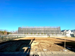 南武線「稲城長沼」駅徒歩8分！全4棟4LDK駐車2台可！造成工事も始まりました！開放感のある街並み。「ゆったりとした環境で子育てがしたい」ママ・パパにぜひ現地をみてもらいたい物件です！■稲城市東長沼　新築一戸建て■