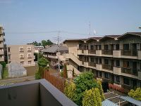 南側、バルコニーからの眺望