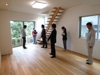 建物お引き渡し時の写真です。