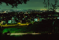 みはらし緑地から見る夜景