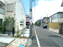 前面道路含む現地写真■国立市西1　新築一戸建て■