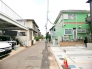 前面道路含む現地写真■府中市小柳町4　新築一戸建て■