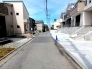 前面道路含む現地写真■昭島市中神町2　新築一戸建て■