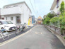 前面道路■三鷹市大沢5　新築一戸建て■