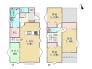 6区画参考プラン土地建物価格6890万円・土地価格5190万円■府中市白糸台1　売地■