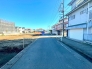 前面道路は7.5mの幅広な道路です。入出庫の際もらくらくです。■稲城市東長沼　新築一戸建て■