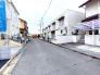 前面道路含む現地写真■立川市若葉町3　新築一戸建て■