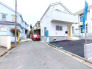前面道路含む現地写真■立川市若葉町3　新築一戸建て■