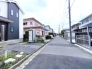 前面道路含む現地写真■日野市東平山2　新築一戸建て■