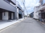 前面道路含む現地写真■府中市西府町3　新築一戸建■