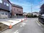 前面道路含む現地写真■八王子市追分町　新築一戸建て■