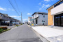 前面道路含む現地写真■府中市南町1　新築一戸建て■