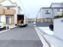 前面道路は公道5ｍ。入出庫の際もらくらくです。■立川市幸町3　新築一戸建て■