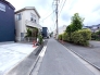 前面道路含む現地写真■国立市富士見台1　新築一戸建て■