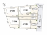 区画図■府中市本宿町1　新築一戸建■