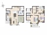 2号棟間取り図■立川市西砂町6　新築一戸建■