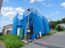 前面道路は公道6ｍ。ゆとりの広さです。■日野市豊田3　新築一戸建■