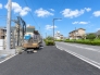 前面道路は南側20mの幅広な道路です。入出庫の際もらくらく、歩道もあるのでお子様も安心です。
■府中市清水が丘2　新築一戸建■