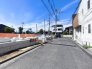 東側5.4ｍ公道に面しています■立川市若葉町1　新築一戸建て■