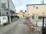 前面道路は4メートル。ゆとりもあり車庫入れもスムーズにできますね。■昭島市中神町　新築一戸建て■