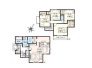 1区画参考プラン間取り図（4LDK　建物価格1500万円　101.43ｍ2）■立川市砂川町4　条件付き売地■