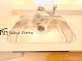 【施工例】「浄水器」をスリムに内蔵したハンドシャワー式の水栓金具です。シンクもスッキリ！
