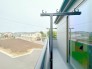 開放的なバルコニースペース。前面道路は車通りが少なく、お布団を干すのも楽々！
■府中市若松町3　新築一戸建■