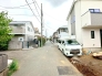 前面道路は4メートル。ゆとりもあり車庫入れもスムーズにできますね。■小金井市東町5　新築一戸建て■