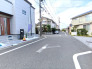 前面道路含む現地写真■調布市染地1　新築一戸建て■