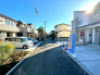 前面道路含む現地写真■府中市北山町2　新築一戸建て■