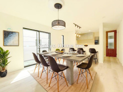 オープンでのびやかな空間を生み出すこだわりの「広がり」と「ゆとり」。家族と過ごす時間を大切にした住空間です。※家具等はCG加工しております。■昭島市玉川町5 新築一戸建て■