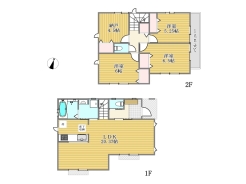 C号棟間取り図■八王子市狭間町 新築一戸建■