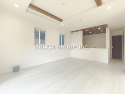 オープンでのびやかな空間を生み出すこだわりの「広がり」と「ゆとり」。家族と過ごす時間を大切にした住空間です。
■八王子市富士見町 新築一戸建て■