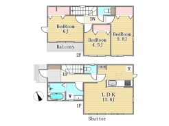 間取り図■立川市砂川町7 新築一戸建て■