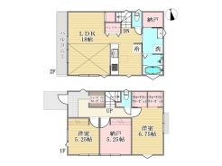 間取り■三鷹市北野2 新築一戸建て■