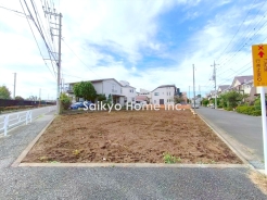 JR中央線「立川」駅バス14分「西武バス立川営業所」停徒歩6分!建築条件付き売地全4区画。学校や公園もお近くです。■立川市栄町3 建築条件付き売地■