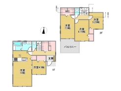 4号棟間取り■日野市日野 新築一戸建て■