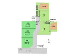 区画図■府中市多磨町2 売地■