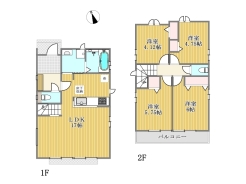 B号棟間取り図■狛江市岩戸南4 新築一戸建■