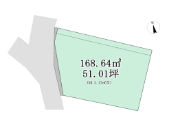 区画図■昭島市玉川町5 売地■