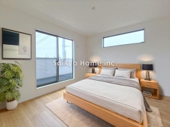 2階の洋室には、クロゼットや大容量のウォークインクロゼットに加え、ロフトまたは小屋裏収納を設置。収納スペースも豊富です。※家具等はCG加工しております。■国分寺市高木町1丁目 新築戸建て■