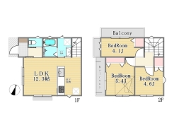 間取り図■三鷹市井の頭5 新築一戸建■