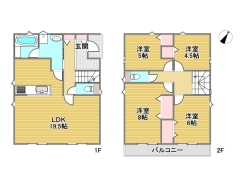 間取り図■府中市日新町4丁目 新築戸建て■