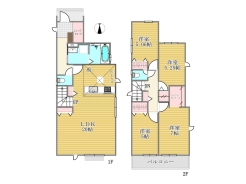 3号棟間取り図■府中市是政2 新築一戸建て■